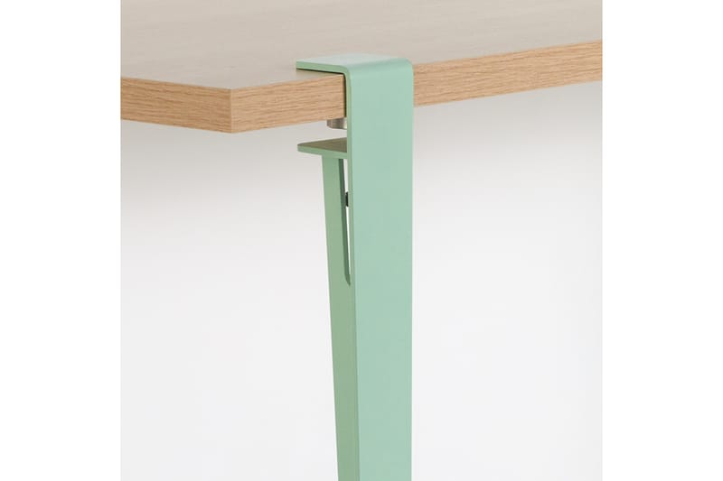 PINEIOS Matbord 150x75 cm Brun/Blå - Bord - Matbord & köksbord