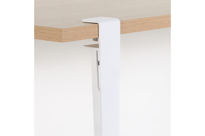 PINEIOS Matbord 150x75 cm Brun/Vit - Möbler - Matplats - Matbord & köksbord