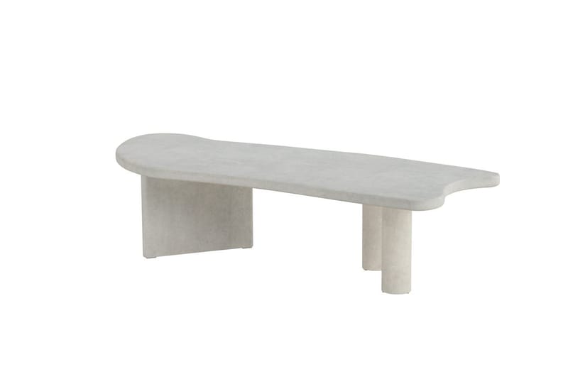 Polle Soffbord 160 cm - ljusgrå - Möbler - Vardagsrum - Soffbord & vardagsrumsbord - Soffbord