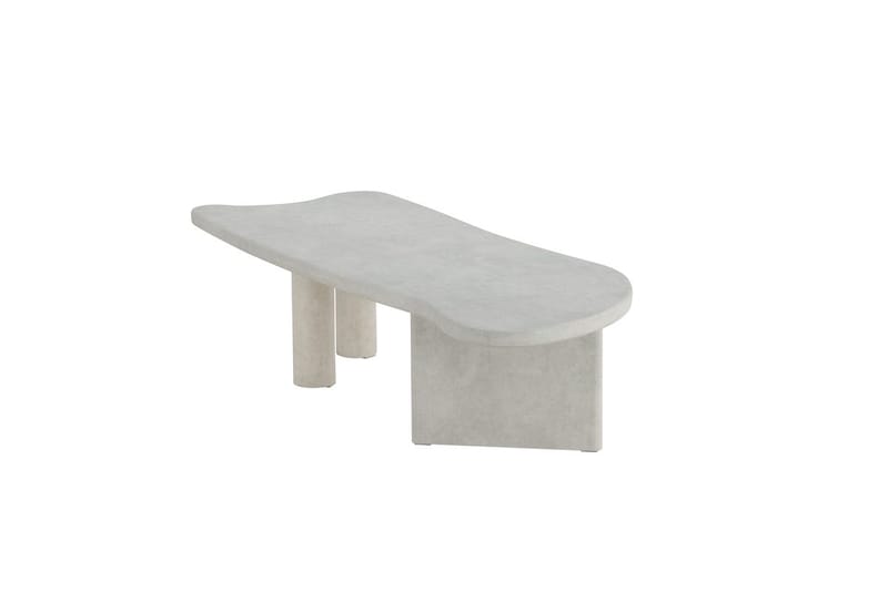 Polle Soffbord 160 cm - ljusgrå - Möbler - Vardagsrum - Soffbord & vardagsrumsbord - Soffbord