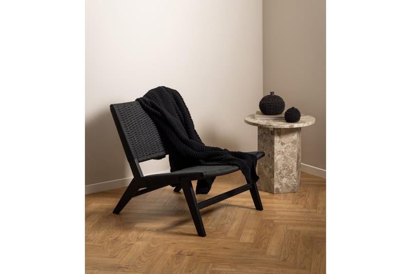 Prisa Runt Sidobord i Marmor Sten 50 cm - Beige - Möbler - Vardagsrum - Soffbord & vardagsrumsbord - Brickbord