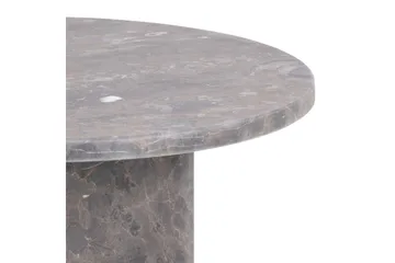Prisa Runt Sidobord i Marmor Sten 50 cm - Grå / Brun - Möbler - Vardagsrum - Soffbord & vardagsrumsbord - Brickbord