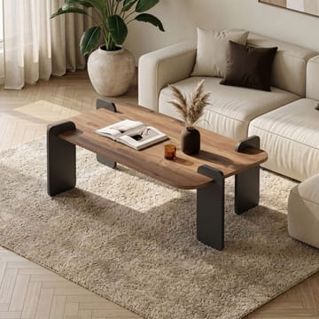 Qalen Soffbord 120 cm - Atlantisk furu och antracit - Möbler - Vardagsrum - Soffbord & vardagsrumsbord - Soffbord
