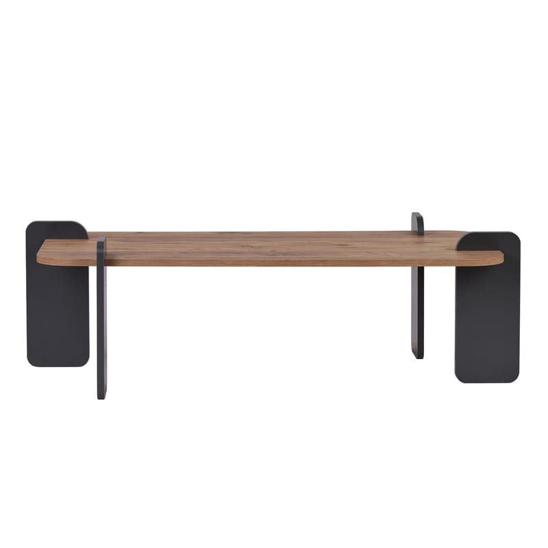 Qalen Soffbord 120 cm - Atlantisk furu och antracit - Möbler - Vardagsrum - Soffbord & vardagsrumsbord - Soffbord