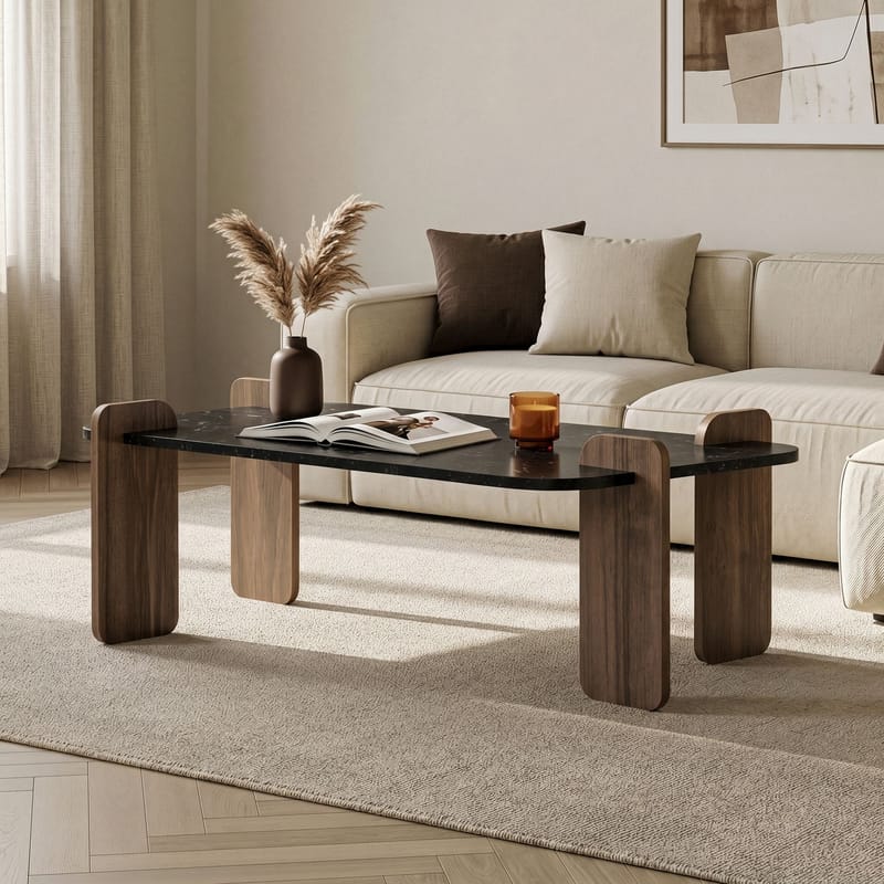 Qalen Soffbord 120 cm - Möbler - Vardagsrum - Soffbord & vardagsrumsbord - Soffbord