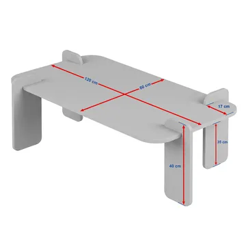 Qalen Soffbord 120 cm - Möbler - Vardagsrum - Soffbord & vardagsrumsbord - Soffbord