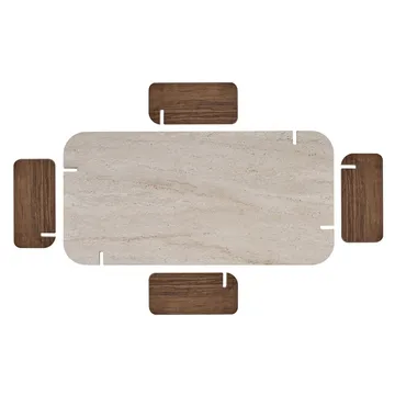 Qalen Soffbord 120 cm - Möbler - Vardagsrum - Soffbord & vardagsrumsbord - Soffbord