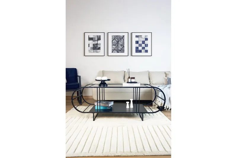 Quorinor Soffbord 145 cm, Svart