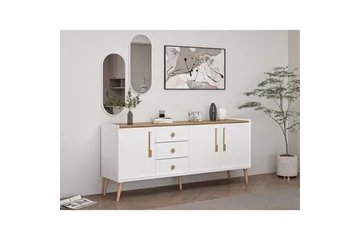 Ralor Konsollbord 180 cm - Vit - Möbler - Vardagsrum - Soffbord & vardagsrumsbord - Avlastningsbord & konsolbord