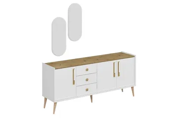 Ralor Konsollbord 180 cm - Vit - Möbler - Vardagsrum - Soffbord & vardagsrumsbord - Avlastningsbord & konsolbord