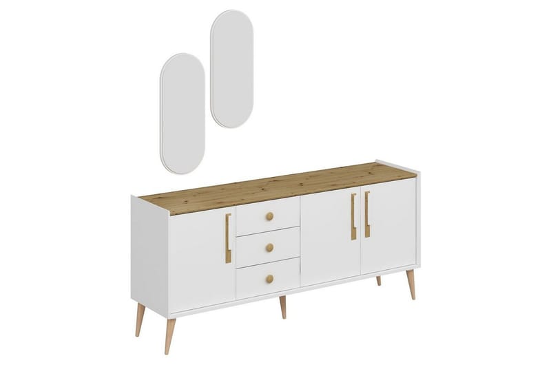 Ralor Konsollbord 180 cm - Vit - Möbler - Vardagsrum - Soffbord & vardagsrumsbord - Avlastningsbord & konsolbord