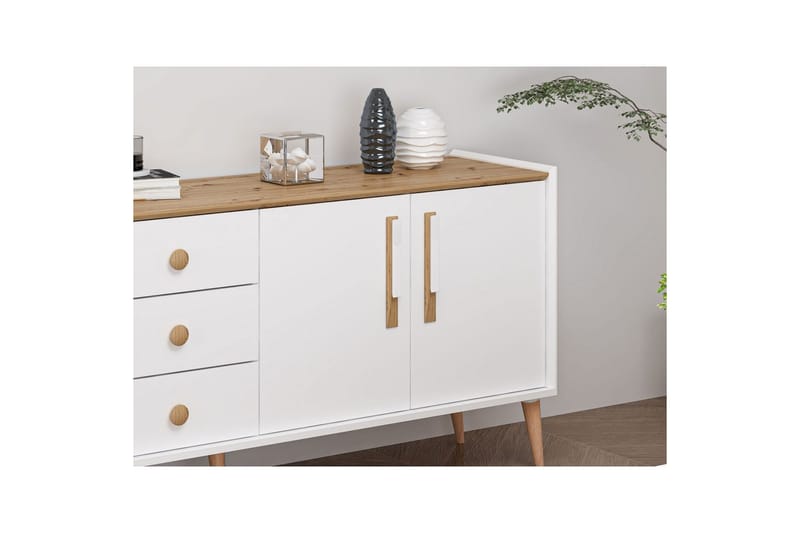 Ralor Konsollbord 180 cm - Vit - Möbler - Vardagsrum - Soffbord & vardagsrumsbord - Avlastningsbord & konsolbord