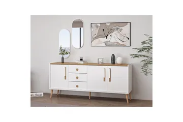Ralor Konsollbord 180 cm - Vit - Möbler - Vardagsrum - Soffbord & vardagsrumsbord - Avlastningsbord & konsolbord