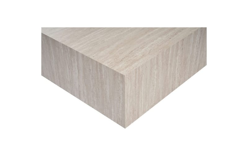 Rambabu Soffbord 90 cm - Gul/Brun - Möbler - Vardagsrum - Soffbord & vardagsrumsbord - Soffbord