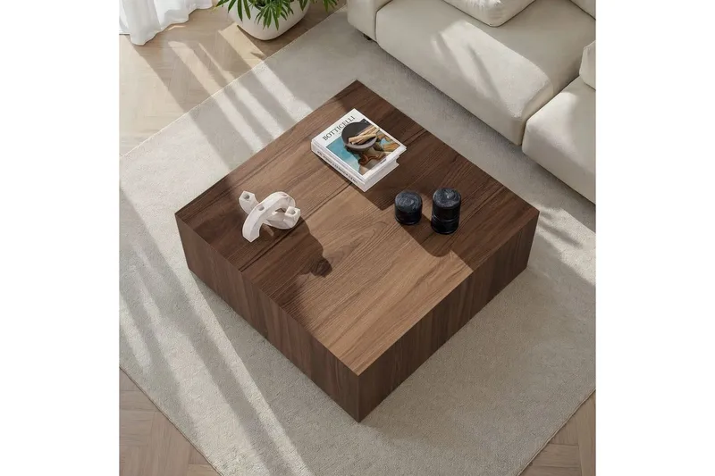 Rambabu Soffbord 90 cm - Sand - Möbler - Vardagsrum - Soffbord & vardagsrumsbord - Soffbord