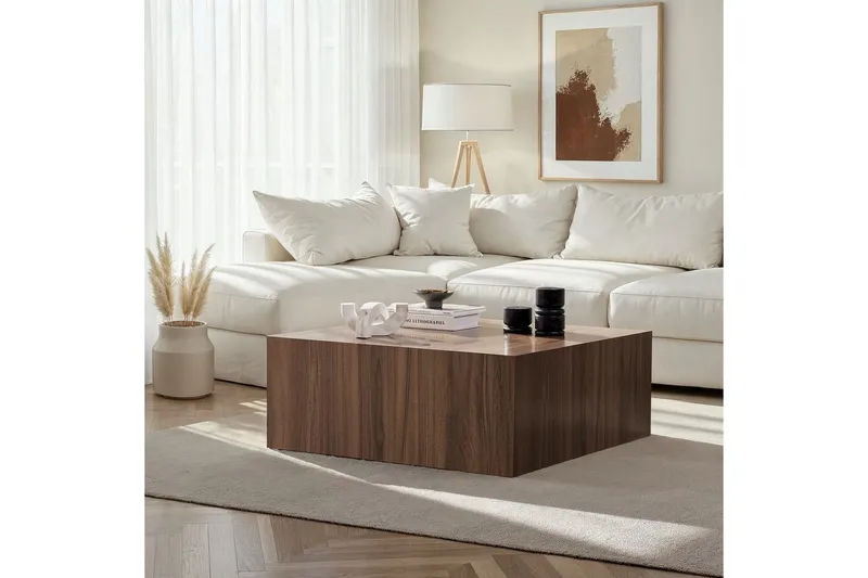 Rambabu Soffbord 90 cm - Sand - Möbler - Vardagsrum - Soffbord & vardagsrumsbord - Soffbord