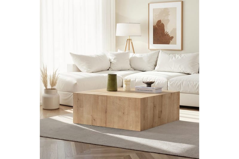 Rambabu Soffbord 90 cm - Sand - Möbler - Vardagsrum - Soffbord & vardagsrumsbord - Soffbord