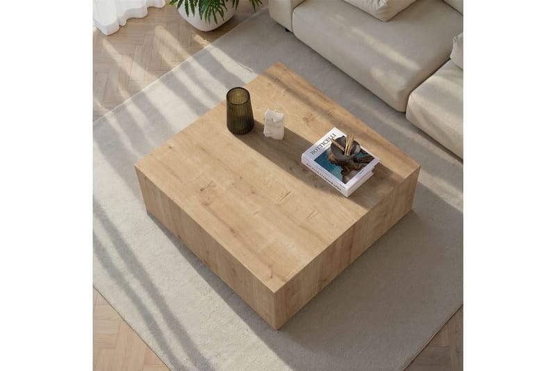 Rambabu Soffbord 90 cm - Sand - Möbler - Vardagsrum - Soffbord & vardagsrumsbord - Soffbord