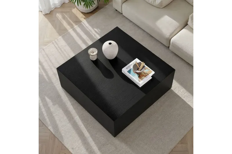 Rambabu Soffbord 90 cm - Svart - Möbler - Vardagsrum - Soffbord & vardagsrumsbord - Soffbord