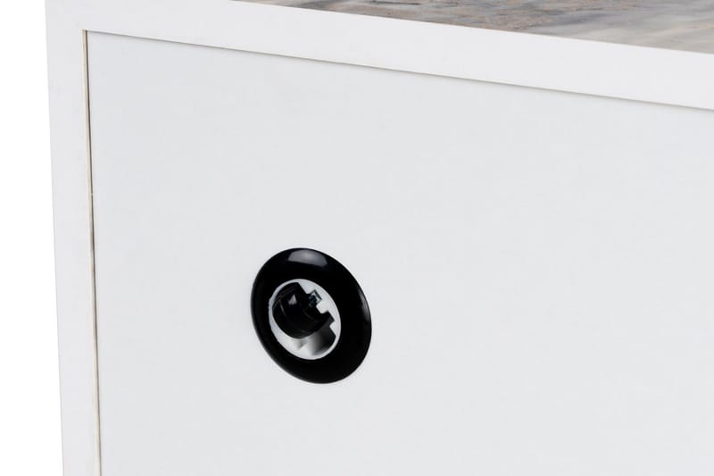 Rambabu Soffbord 90 cm - Vit marmor - Möbler - Vardagsrum - Soffbord & vardagsrumsbord - Marmorbord