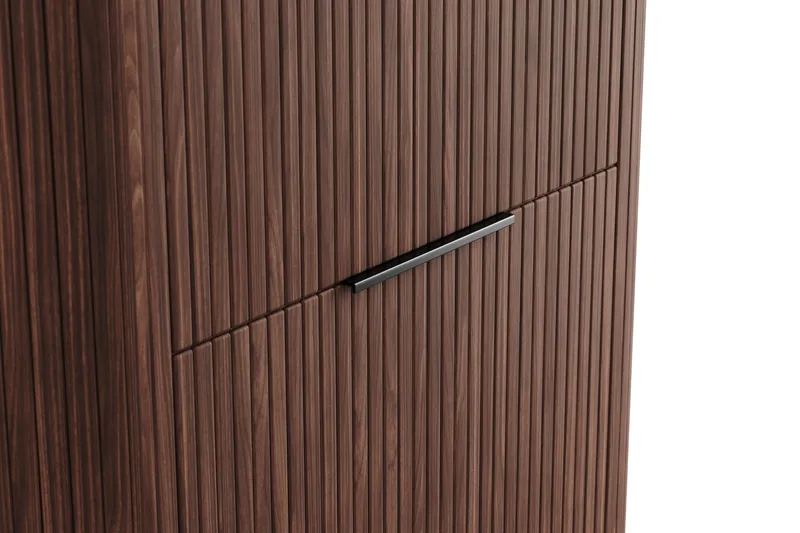 Kopparbo Högskåp Valnöt - Mörkbrunt valnötsträ - Förvaring - Förvaringsmöbler - Byrå