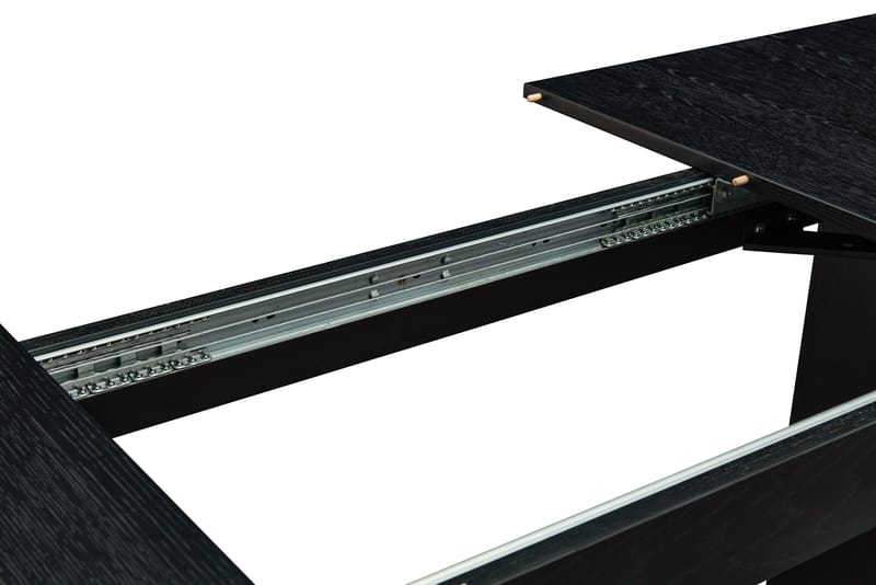 Kopparbo Matbord 180-240 cm Förlängningsbart - Svart trä - Möbler - Matplats - Matbord & köksbord