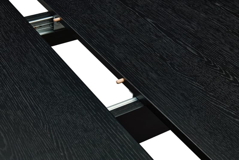 Kopparbo Matbord 160-220 cm Svart - Svart trä - Möbler - Matplats - Matbord & köksbord