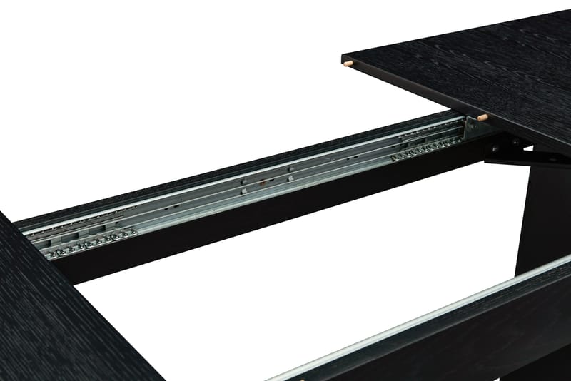 Kopparbo Matbord 160-220 cm Svart - Svart trä - Möbler - Matplats - Matbord & köksbord