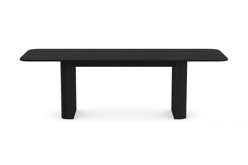 Kopparbo Matbord 180-240 cm Förlängningsbart - Svart trä - Möbler - Matplats - Matbord & köksbord