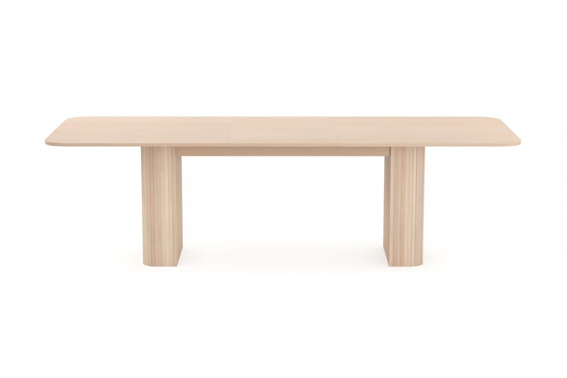 Kopparbo Matbord 200 cm Natur - Ljust vitlaserat ekträ - Möbler - Matplats - Matbord & köksbord
