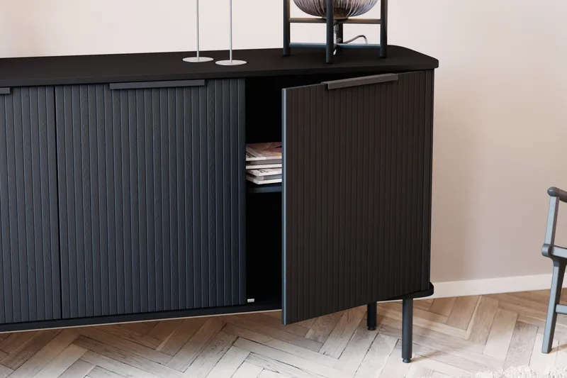 Kopparbo Sideboard Svart - Svart trä - Förvaring - Förvaringsmöbler - Skänkar & sideboards