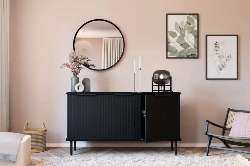Kopparbo Sideboard Svart - Svart trä - Förvaring - Förvaringsmöbler - Skänkar & sideboards