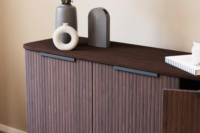 Kopparbo Sideboard Valnöt - Mörkbrunt valnötsträ - Förvaring - Förvaringsmöbler - Skänkar & sideboards