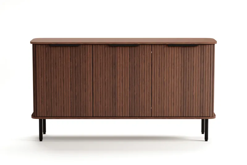 Kopparbo Sideboard Valnöt - Mörkbrunt valnötsträ - Förvaring - Förvaringsmöbler - Skänkar & sideboards