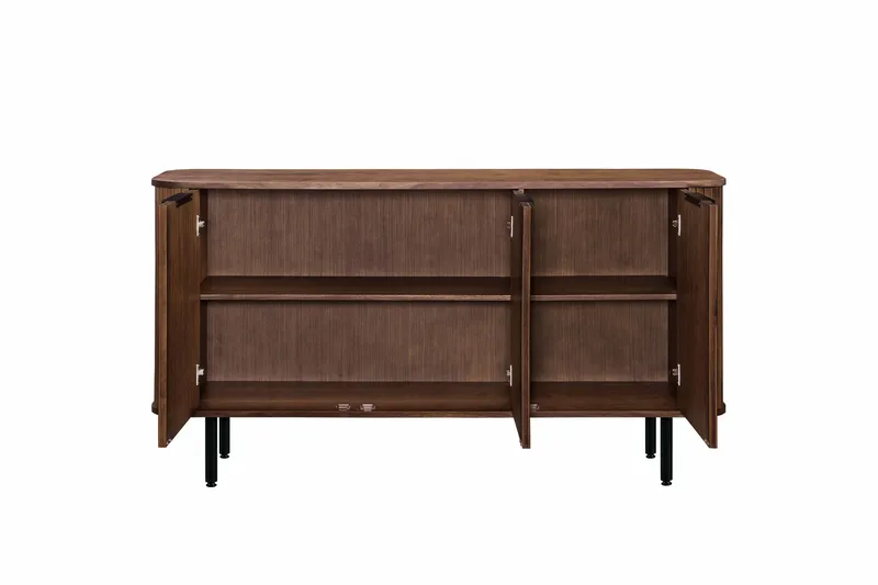 Kopparbo Sideboard Valnöt - Mörkbrunt valnötsträ - Förvaring - Förvaringsmöbler - Skänkar & sideboards