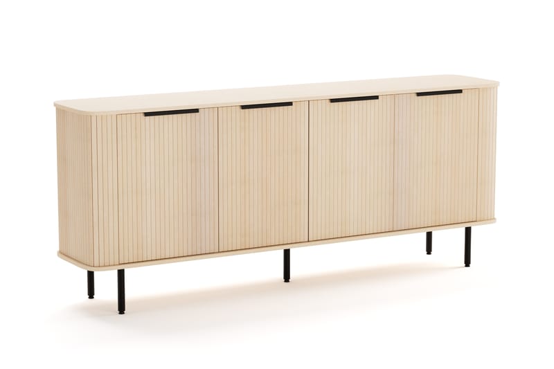 RAMSTA Sideboard Vitlaserad Ek - Ljust vitlaserat ekträ - Skänkar & sideboards