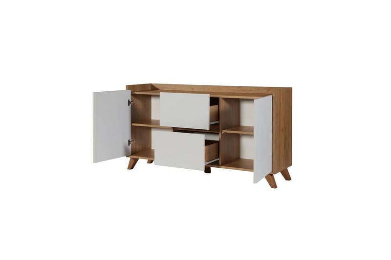 Ranko Konsollbord 139,8 cm - Vit/Ljusfärgat trä - Möbler - Vardagsrum - Soffbord & vardagsrumsbord - Avlastningsbord & konsolbord