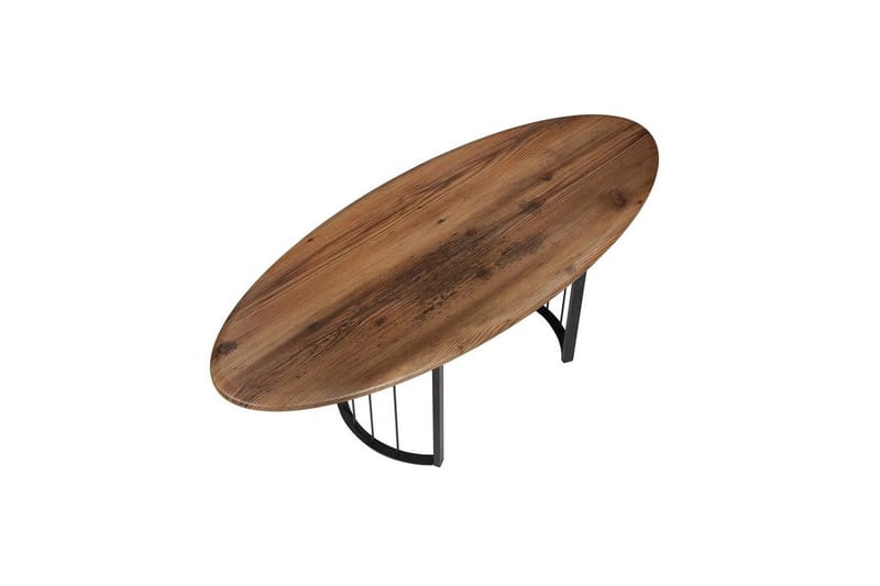 Ranko Soffbord 118 cm - Brun/Svart - Möbler - Vardagsrum - Soffbord & vardagsrumsbord - Soffbord