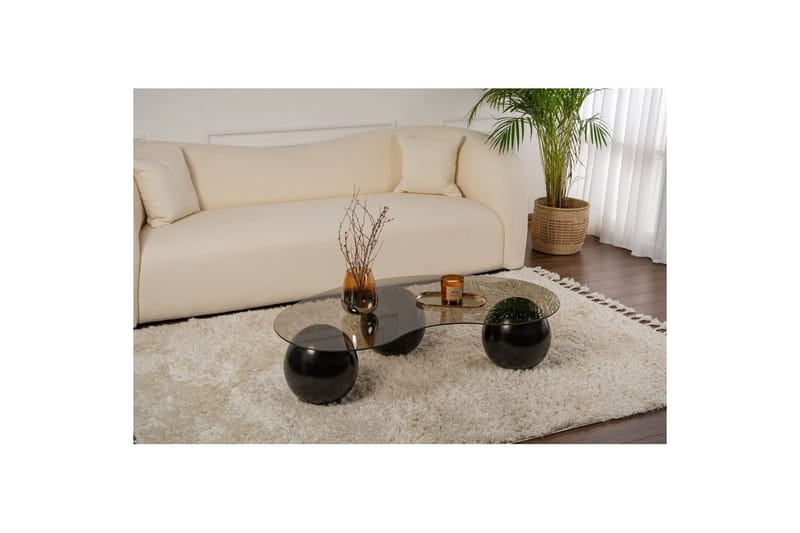 Ranni Soffbord 120 cm - Brons/Svart - Möbler - Vardagsrum - Soffbord & vardagsrumsbord - Soffbord