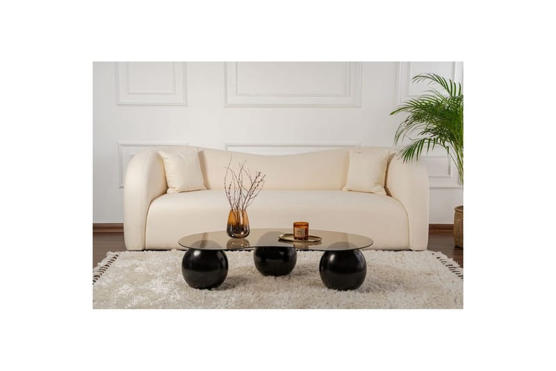 Ranni Soffbord 120 cm - Brons/Svart - Möbler - Vardagsrum - Soffbord & vardagsrumsbord - Soffbord