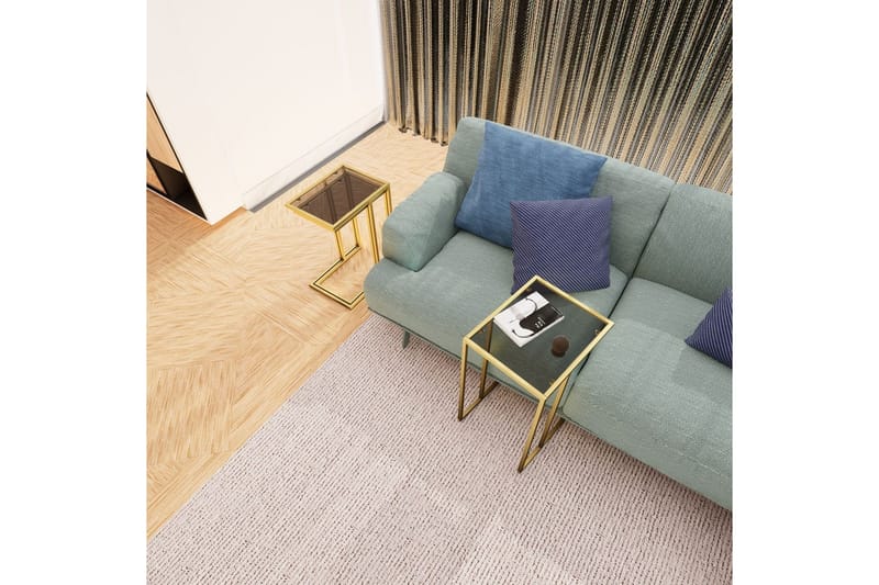 Ransdorp Satsbord 42 cm - Guld - Möbler - Vardagsrum - Soffbord & vardagsrumsbord - Satsbord