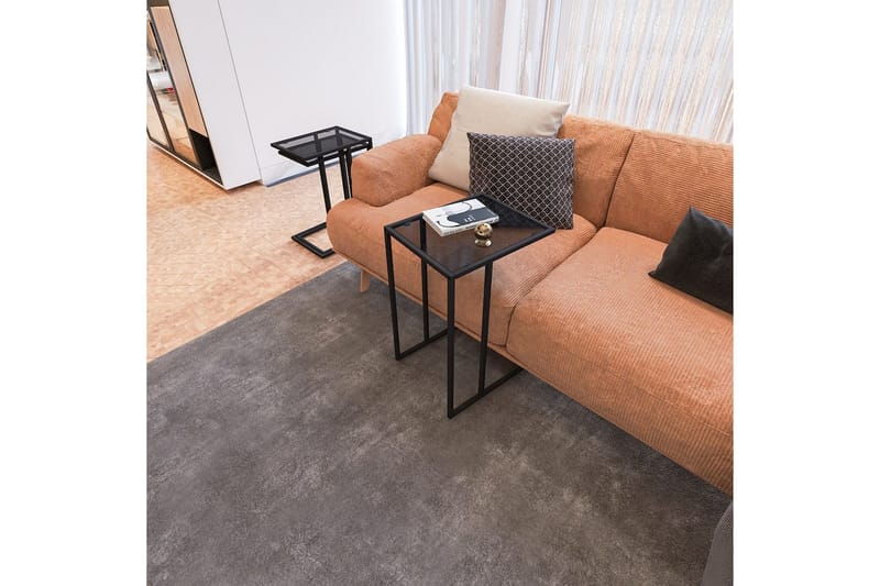 Ransdorp Satsbord 42 cm - Svart - Möbler - Vardagsrum - Soffbord & vardagsrumsbord - Satsbord