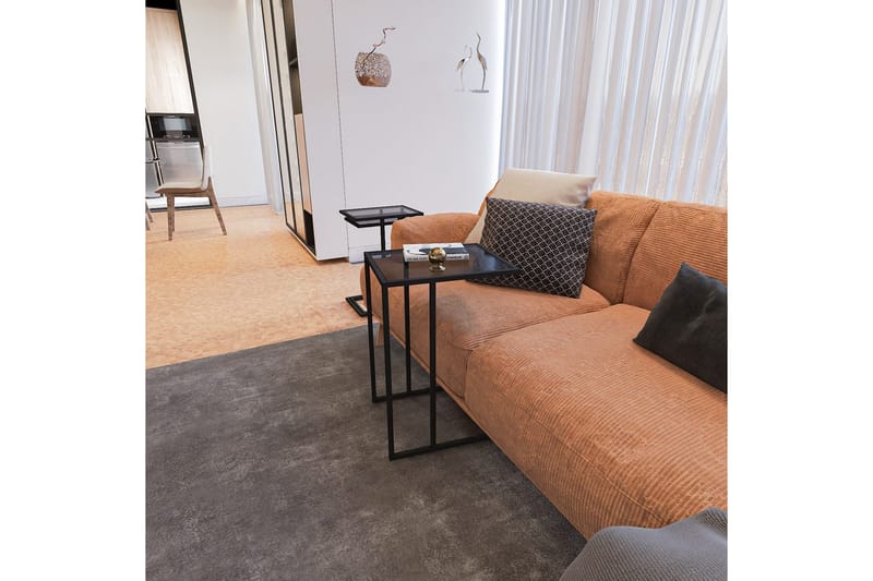 Ransdorp Satsbord 42 cm - Svart - Möbler - Vardagsrum - Soffbord & vardagsrumsbord - Satsbord