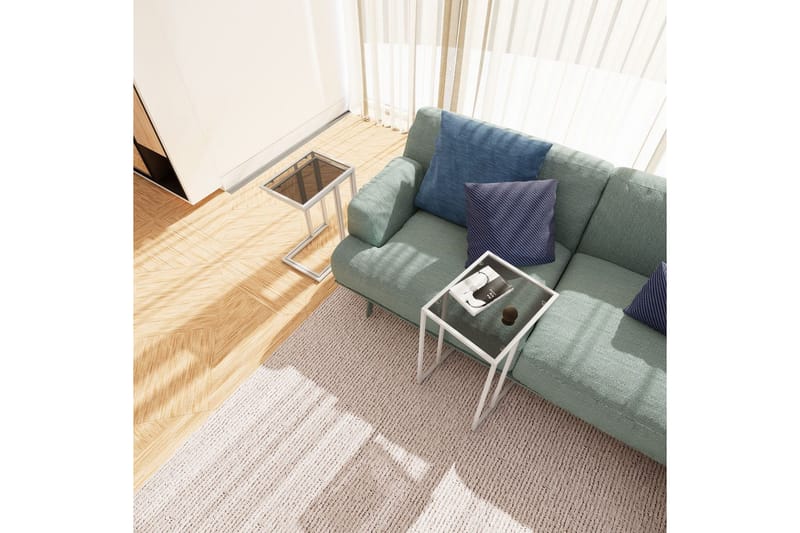 Ransdorp Satsbord 42 cm - Vit - Möbler - Vardagsrum - Soffbord & vardagsrumsbord - Satsbord