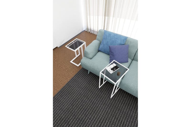 Ransdorp Satsbord 42 cm - Vit - Möbler - Vardagsrum - Soffbord & vardagsrumsbord - Satsbord