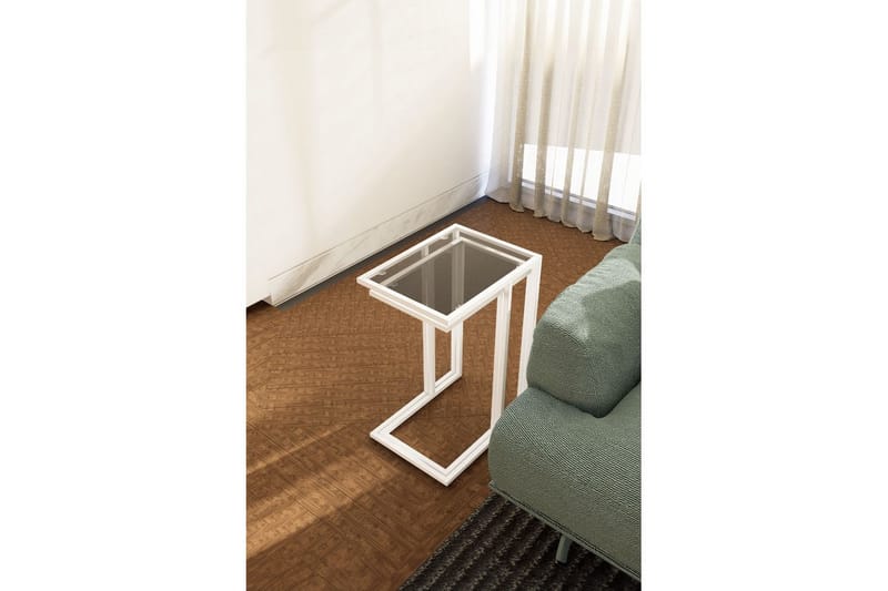 Ransdorp Satsbord 42 cm - Vit - Möbler - Vardagsrum - Soffbord & vardagsrumsbord - Satsbord