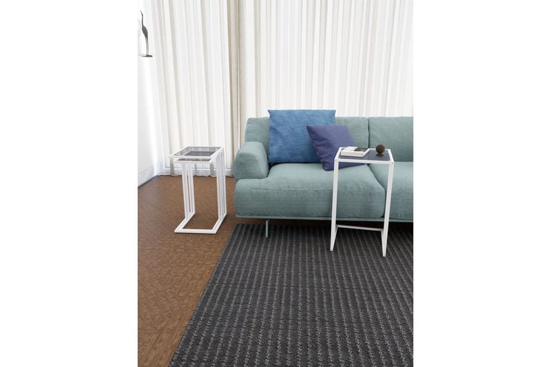 Ransdorp Satsbord 42 cm - Vit - Möbler - Vardagsrum - Soffbord & vardagsrumsbord - Satsbord
