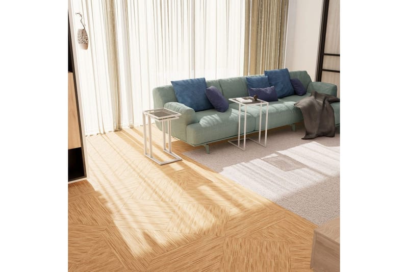 Ransdorp Satsbord 42 cm - Vit - Möbler - Vardagsrum - Soffbord & vardagsrumsbord - Satsbord