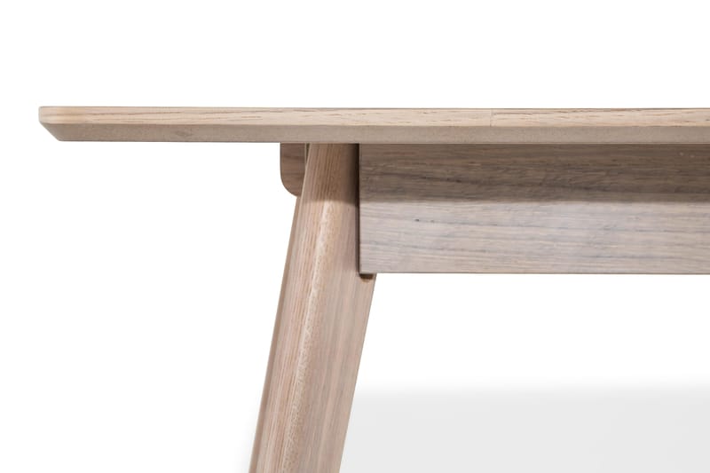 REFRESH Förlängningsbart Matbord 190 Vitpigmenterad Ek - Bord - Matbord & köksbord