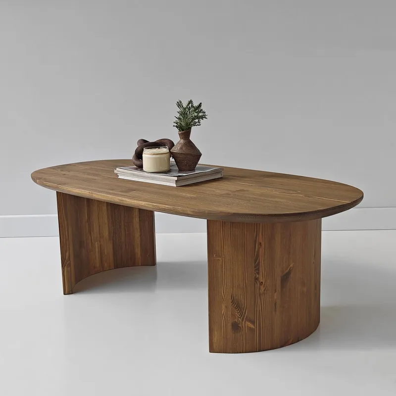 Renvik Soffbord 120x40x60 cm - Valnöt - Möbler - Vardagsrum - Soffbord & vardagsrumsbord - Soffbord